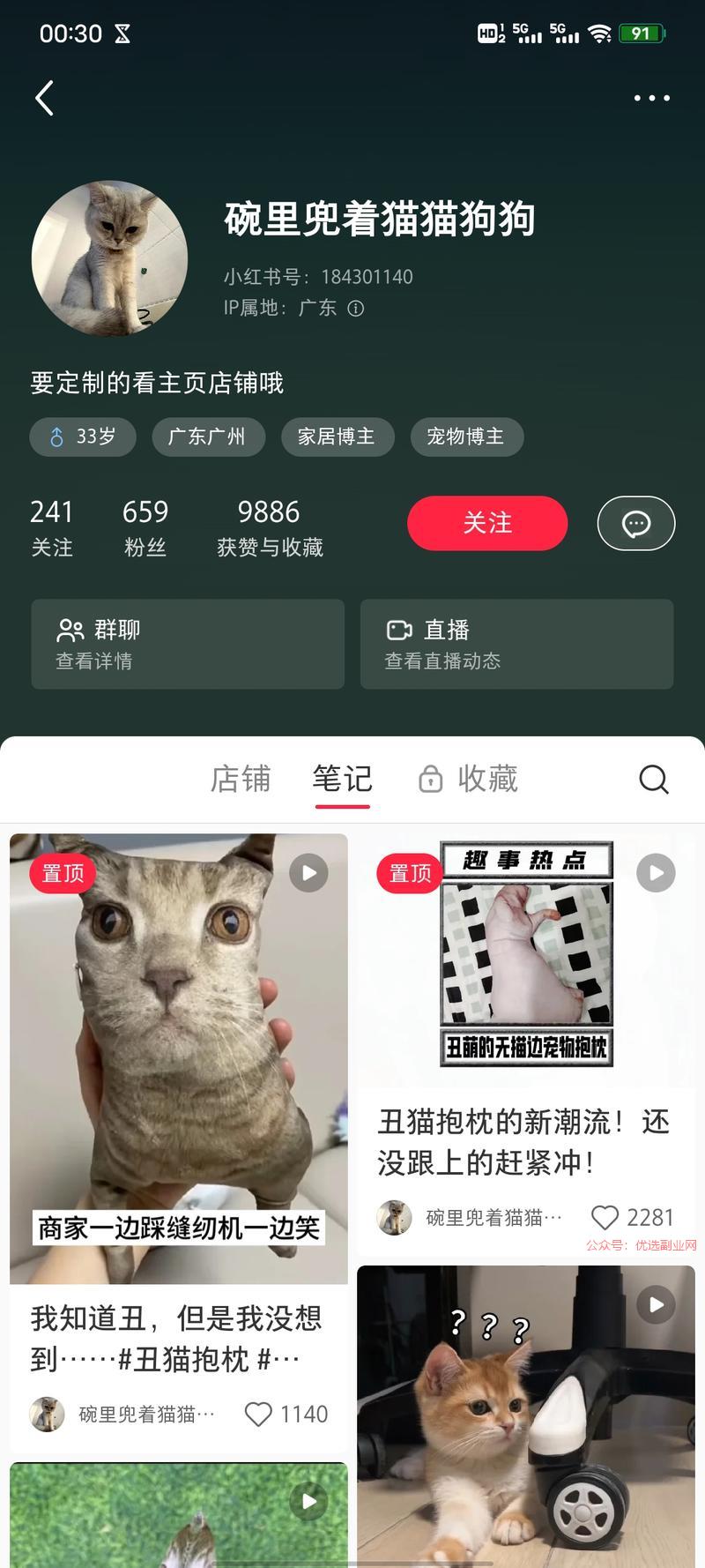定制宠物丑抱枕，粉丝很…#情报-搞钱情报论坛-网创交流-优选副业网